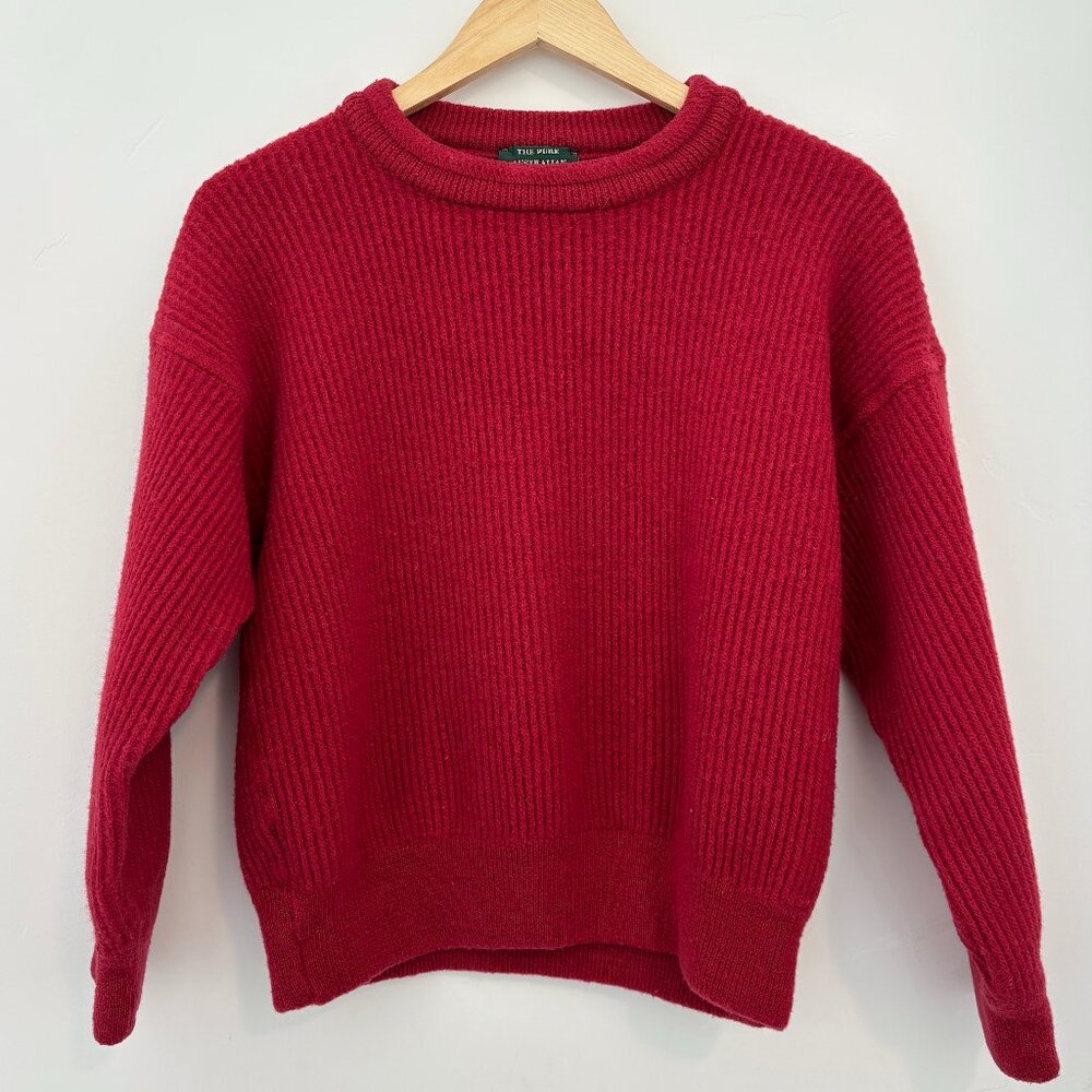 The Pure Australian Sweater - Pure Wool, Red